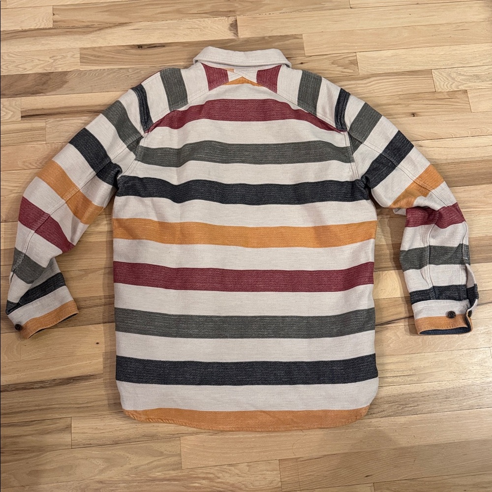 Pendleton Men's Driftwood Cotton Chamois Shirt featuring a multi-color L - Picture 2 of 8